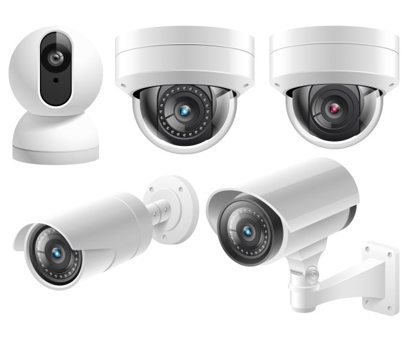 Fausse camera et Lampe de sécurité à 360 LED