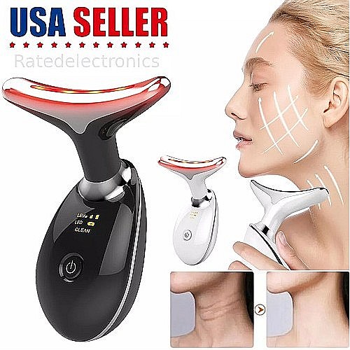 Masseur Lifting Visage et Cou Appareil de Massage et Lifting - Color: BLANC
