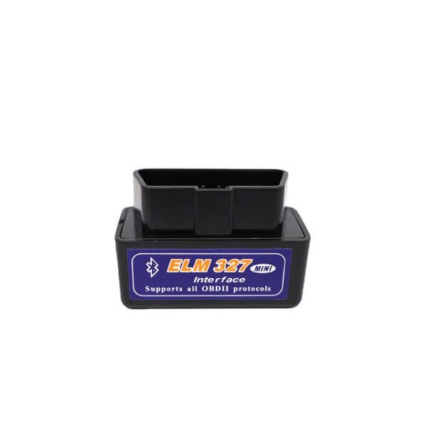 Mini scanner automobile ELM327 Bluetooth OBD2 super compact pour diagnostic de voiture.