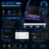 Mini scanner automobile ELM327 Bluetooth OBD2 super compact pour diagnostic de voiture.
