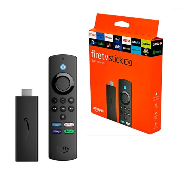 Clé de streaming Amazon Fire TV Stick Lite Full HD et sa télécommande vocale d'origine