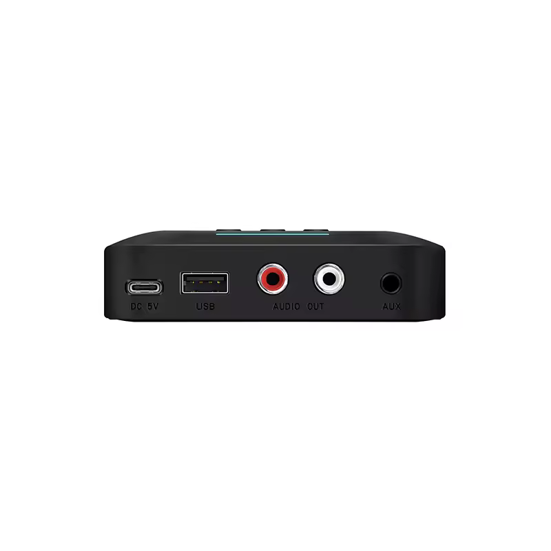 récepteur Bluetooth connecté port AUX voiture