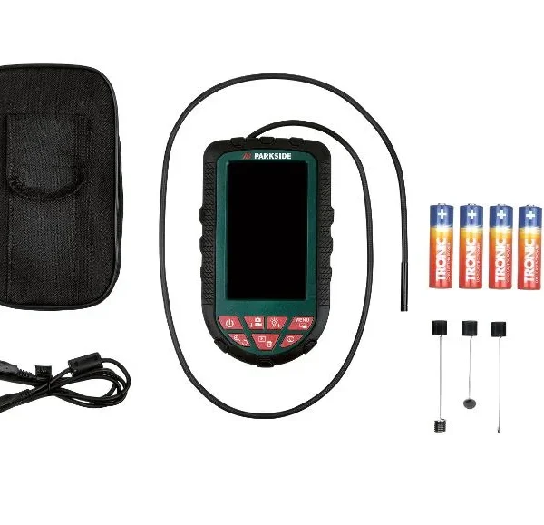 Caméra endoscopique d’inspection Rigide avec LCD - Parkside