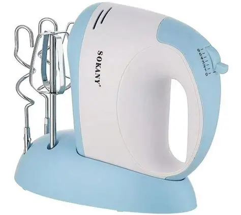 Sokany Hand Mixer 100W Blue